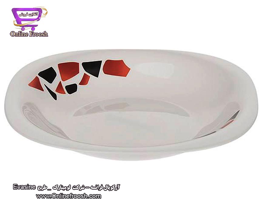 سرویس آرکوپال لومینارک فرانسه طرح ایواسین6 نفره 26 پارچه Luminarc Evasin 