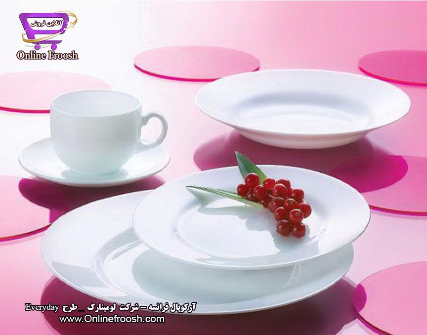سرویس آرکوپال لومینارک فرانسه طرح اوری دی  Luminarc Everyday