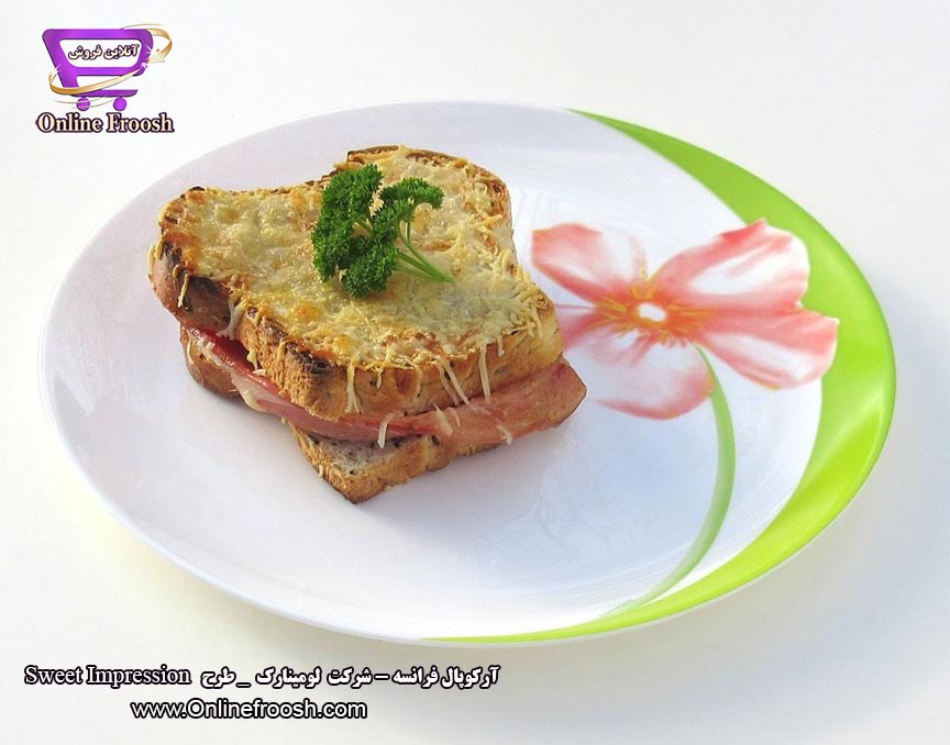 سرویس آرکوپال لومینارک فرانسه طرح سویت ایمپرشن 6 نفره 26 پارچه Luminarc  Sweet Impression