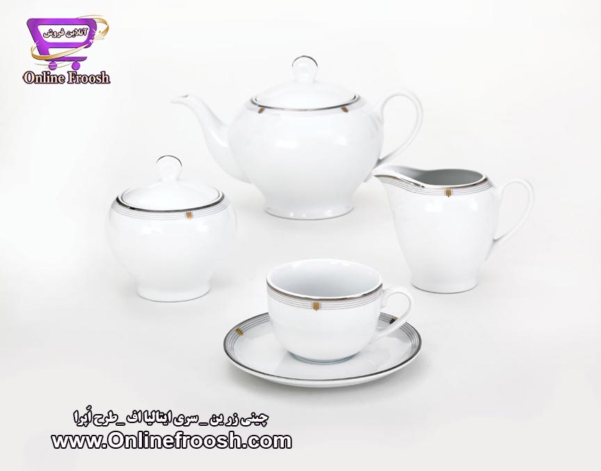 چینی زرین سری ایتالیا اف طرح اپرا 102 پارچه 12 نفره