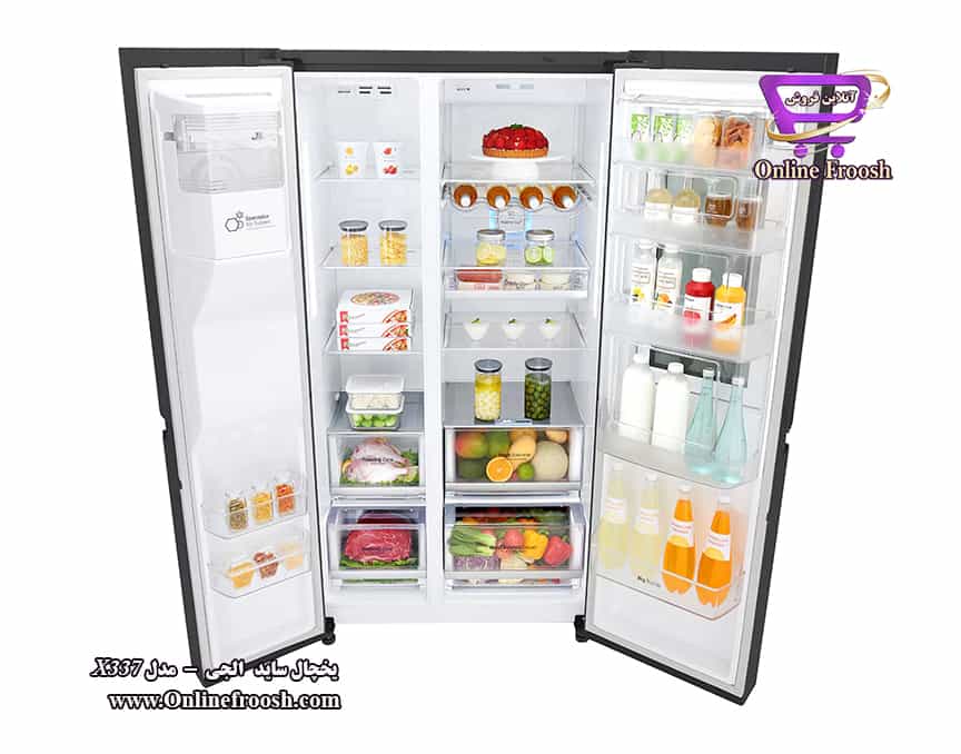 یخچال ساید بای ساید ال جی مدل  X337