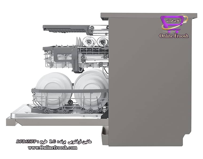 ماشین ظرفشویی ال جی  14 نفره ال جی مدل DFB425